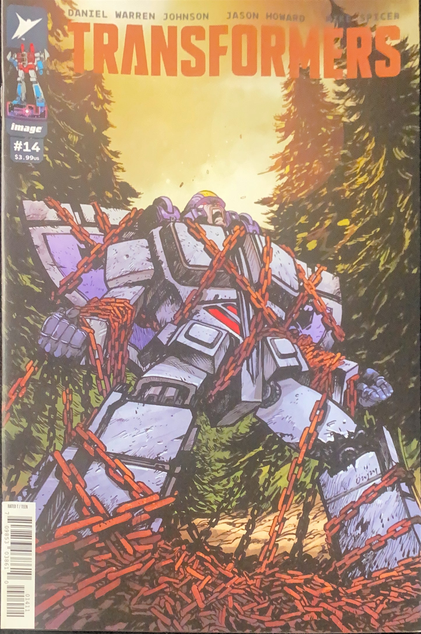 IMAGE COMICS TRANSFORMERS #14