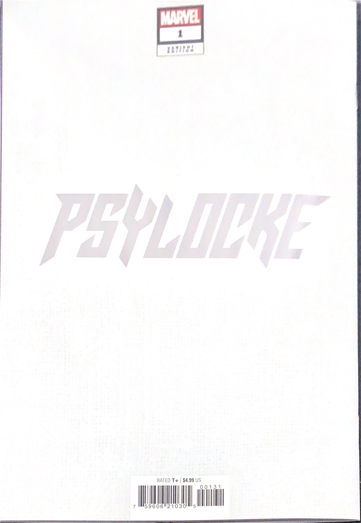 MARVEL COMICS PSYLOCKE #1 COVER C