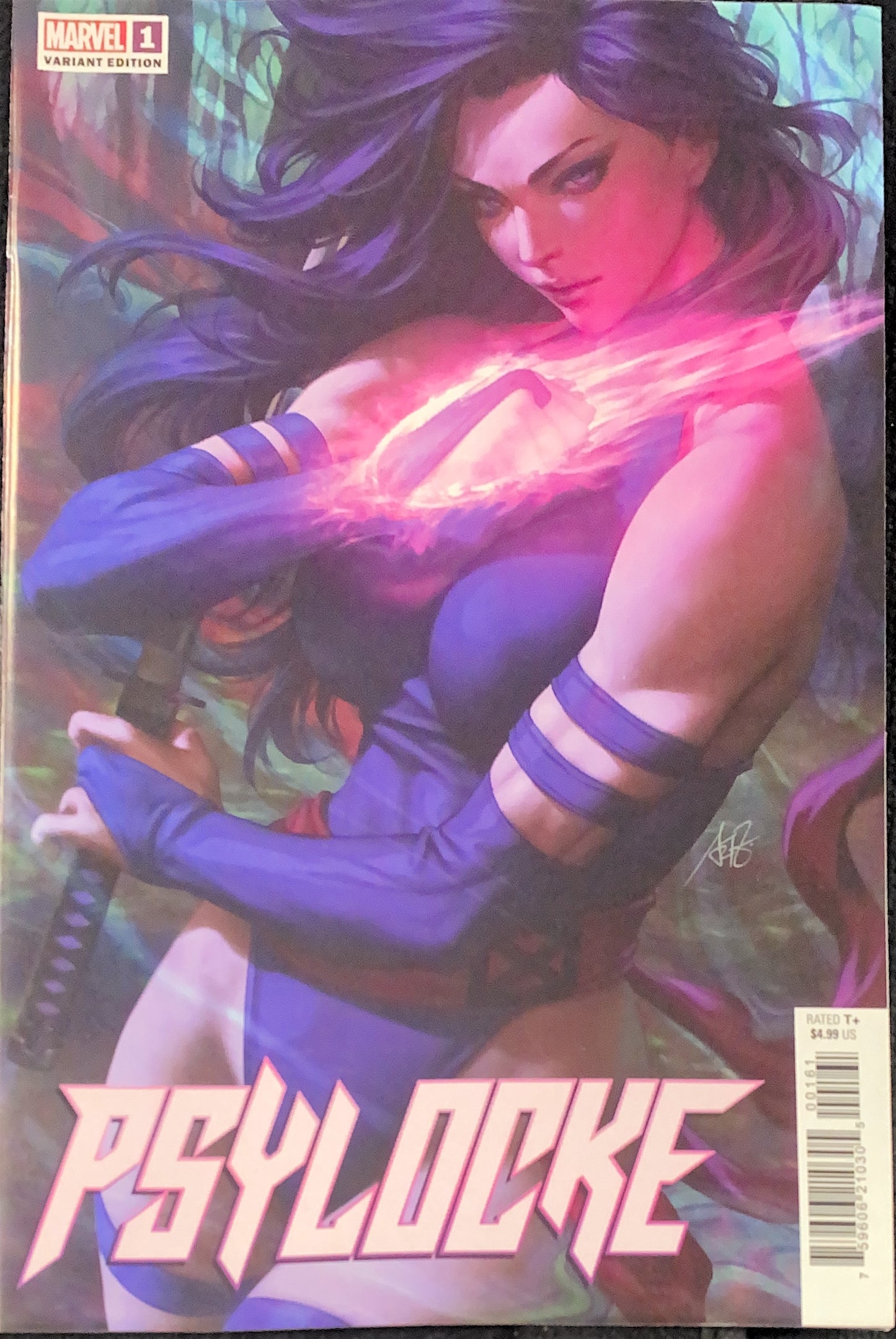 MARVEL COMICS PSYLOCKE #1 COVER F