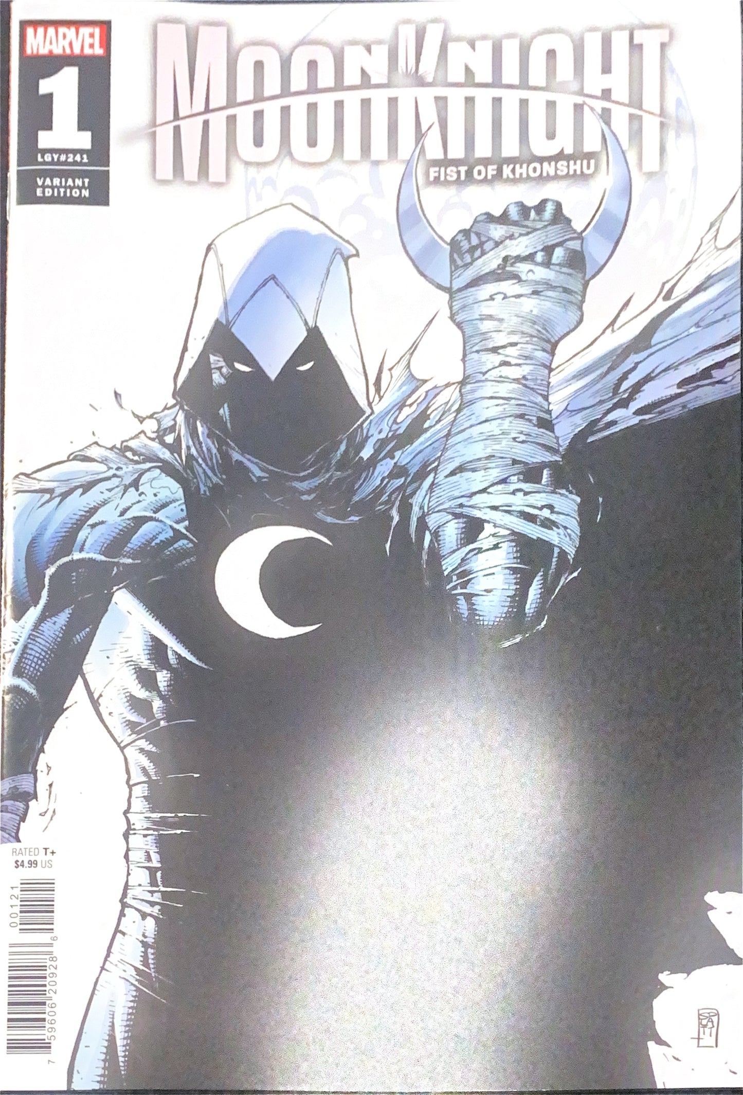 MARVEL COMICS MOON KNIGHT FIST OF KHONSHU #1 B COVER