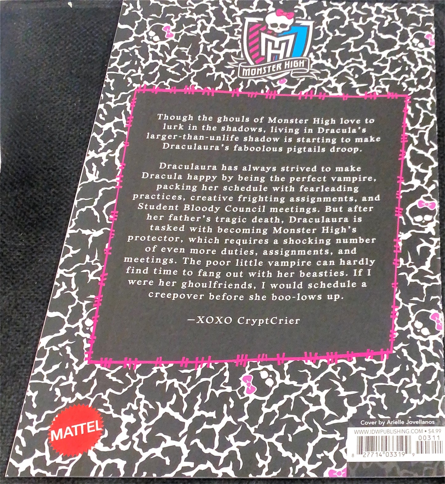 IDW PUBLISHING MONSTER HIGH NEW SCAREMESTER #3