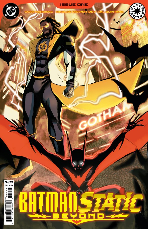 DC COMICS BATMAN STATIC BEYOND #1 1025 CVR A
