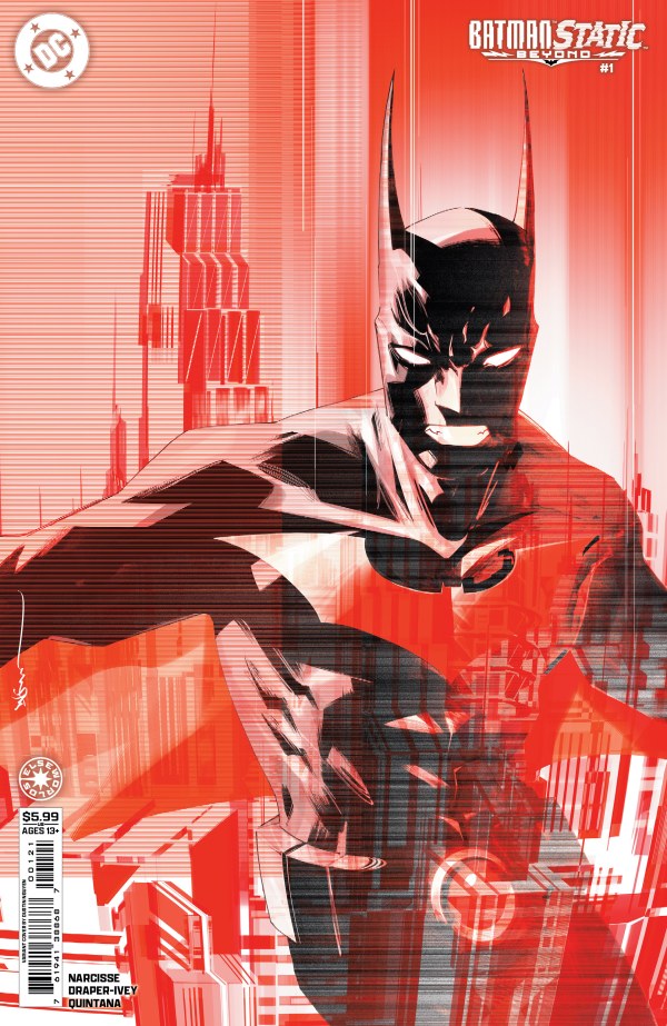 DC COMICS BATMAN STATIC BEYOND #1 1025 CVR B