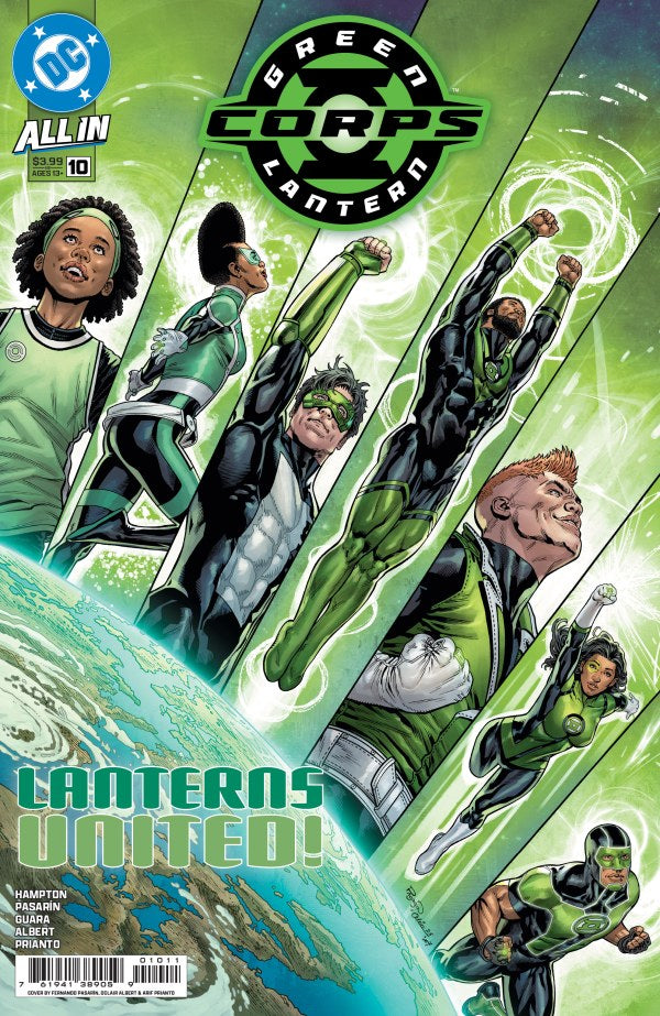 DC COMICS GREEN LANTERN CORPS #10 10/25