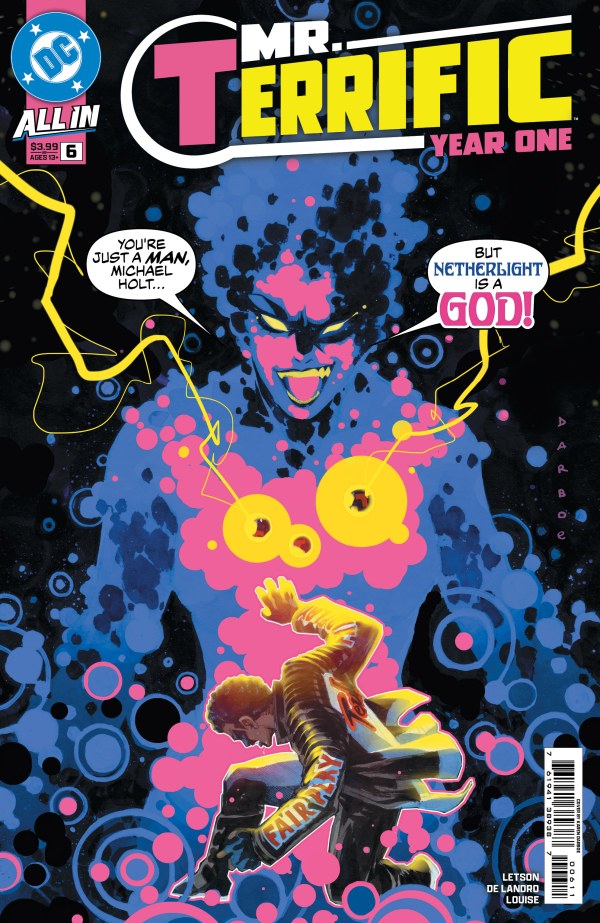 DC COMICS MR TERRIFIC YEAR ONE #6 1025