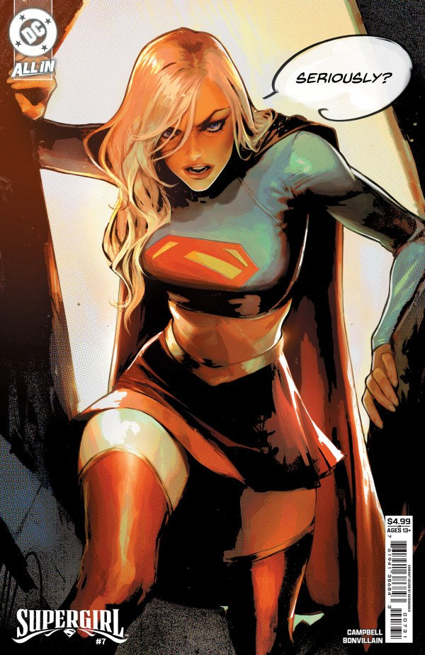 DC COMICS SUPERGIRL #7 CVR B