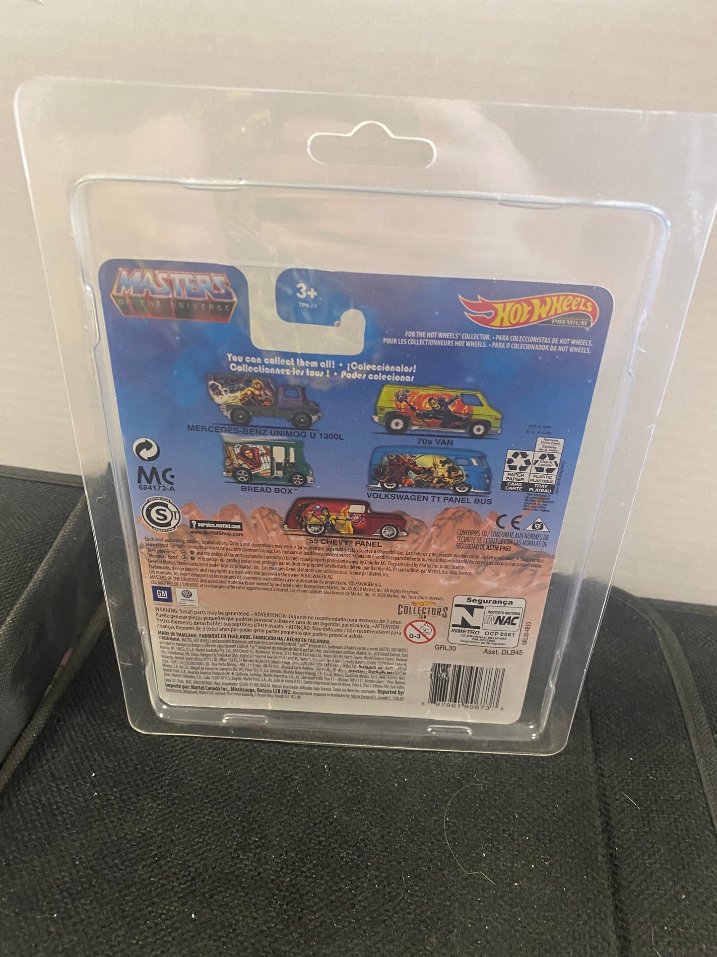 HOT WHEELS PREMUM MASTERS OF THE UNIVERSE MERCEDES BENZ UNIMOG U 1300L