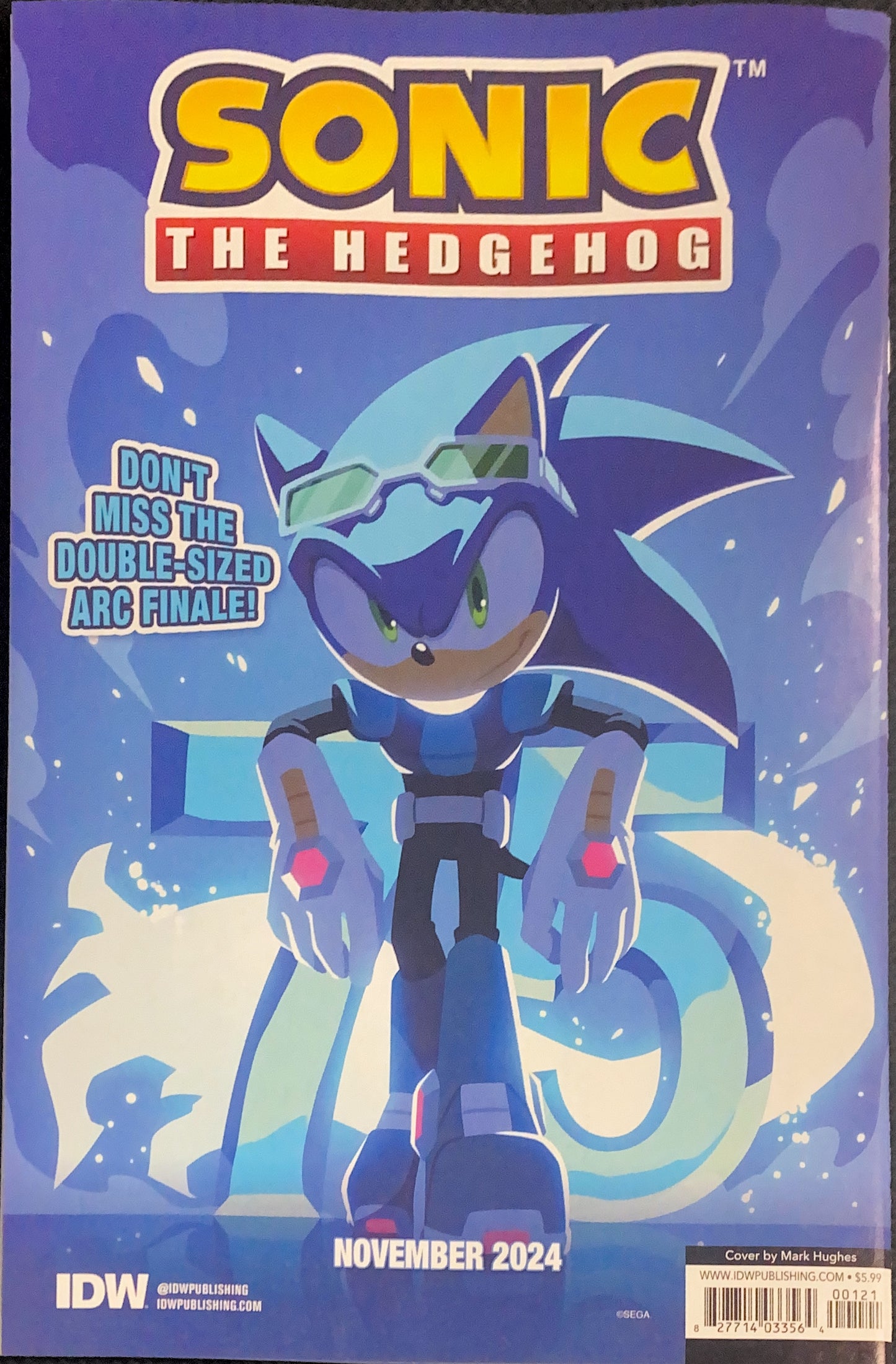 IDW PUBLISHING SONIC THE HEDGEHOG KNUCKLES 30TH ANNIVERSARY COVER B