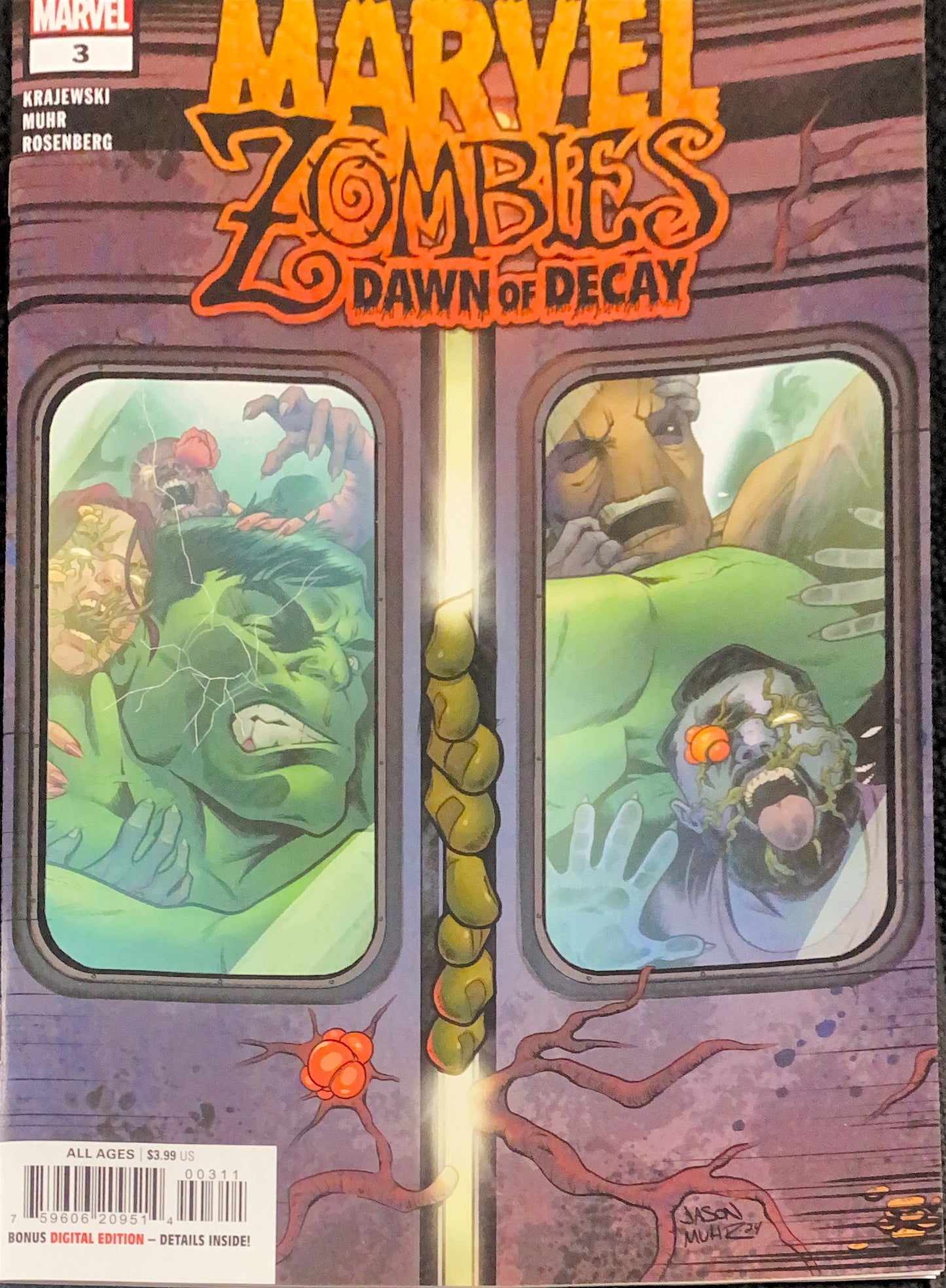 MARVEL COMICS MARVEL ZOMBIES DAWN OF DECAY #3