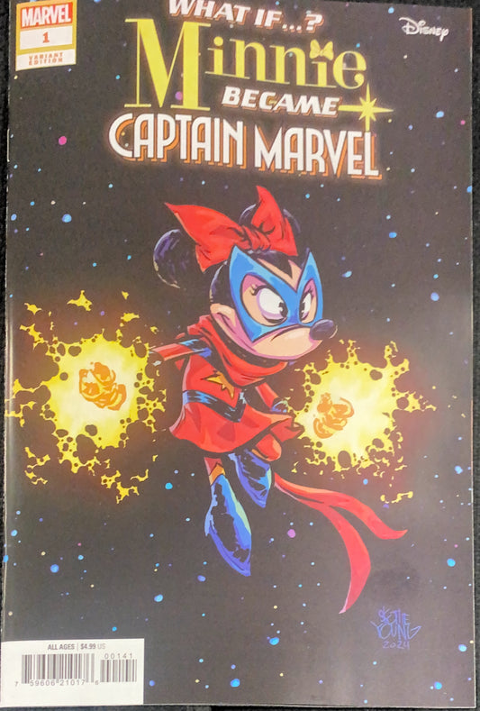 MARVEL COMICS WHAT IF MINNIE BECAME CAPTAIN MARVEL #1 COVER D