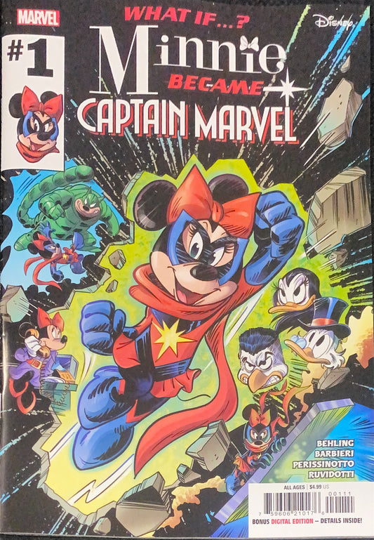 MARVEL COMICS WHAT IF MINNIE BECAME CAPTAIN MARVEL #1