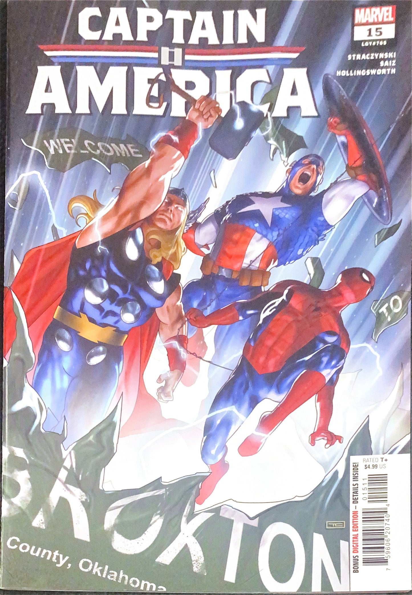 MARVEL COMICS CAPTAIN AMERICA #15