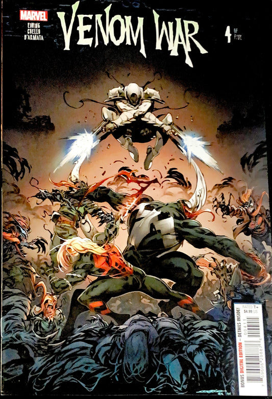 MARVEL COMICS VENOM WAR  #4