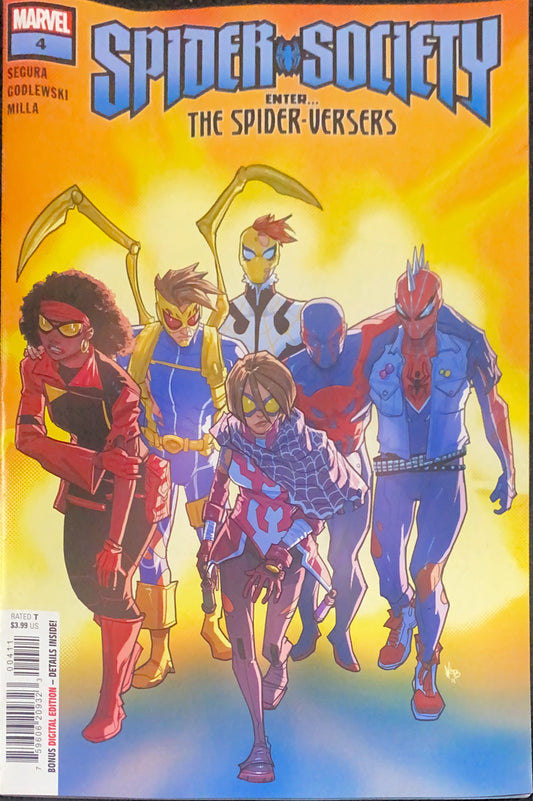 MARVEL COMICS SPIDER SOCIETY #4