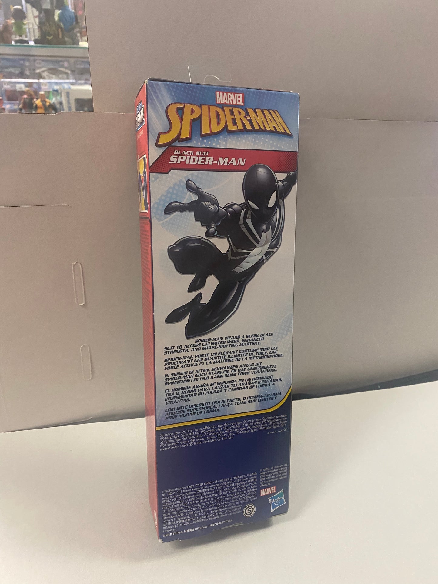 HASBRO SPIDER-MAN BLACK SUIT SPIDER-MAN (2019)