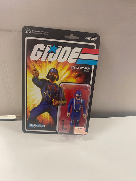 SUPER 7 GI JOE COBRA TROOPER REACTION FIGURES (2021)