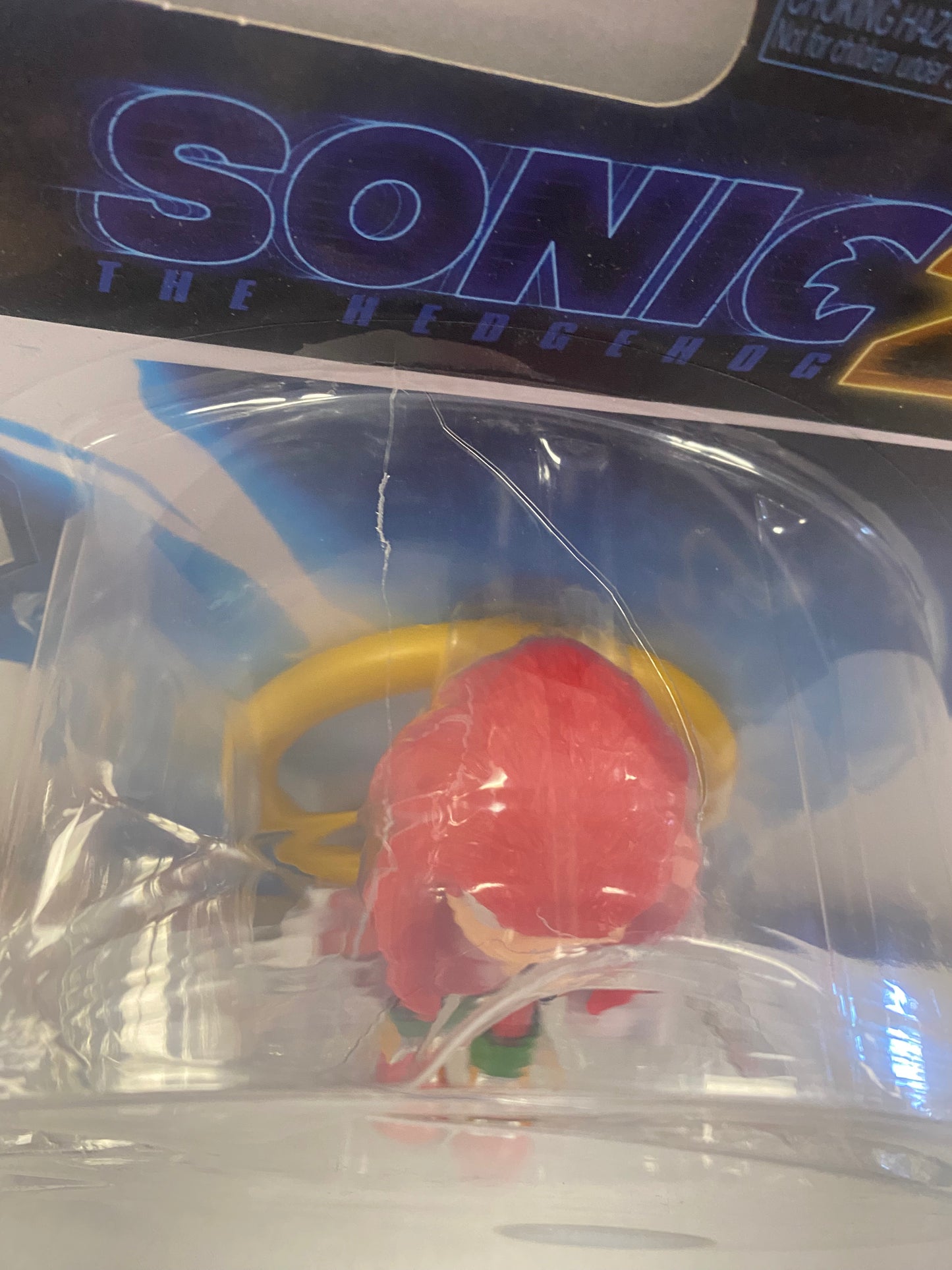 JAKKS PACIFIC SONIC 2 KNUCKLES WITH RING STAND (2022)