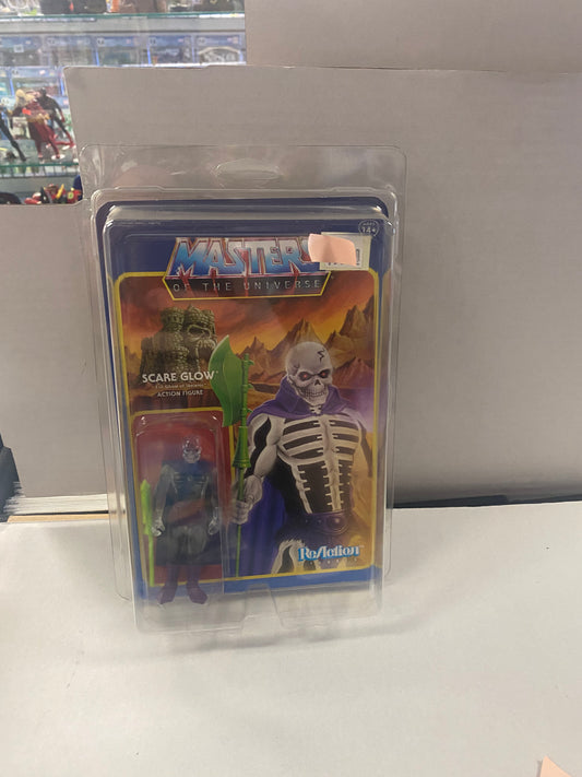SUPER 7 MASTERS OF THE UNIVERSE SCARE GLOW  REACTION FIGURES (2019)