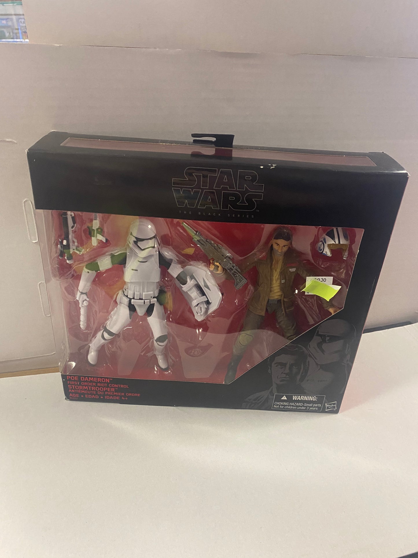 HASBRO STAR WARS THE BLACK SERIES POE DAMERON/STORMTROOPER