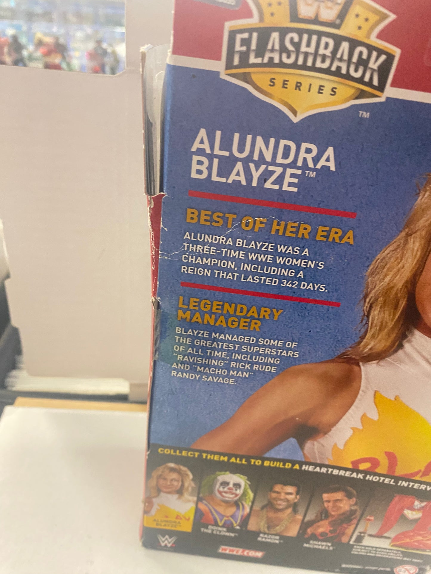 MATTEL WWE FLASHBACK SERIES ELITE COLLECTION ALUNDRA BLAYZE (2017)