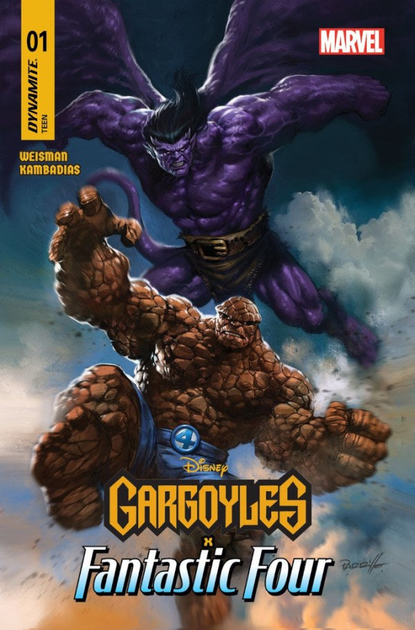 DYNAMITE TEEN GARGOYLES X FANTASTIC FOUR #1