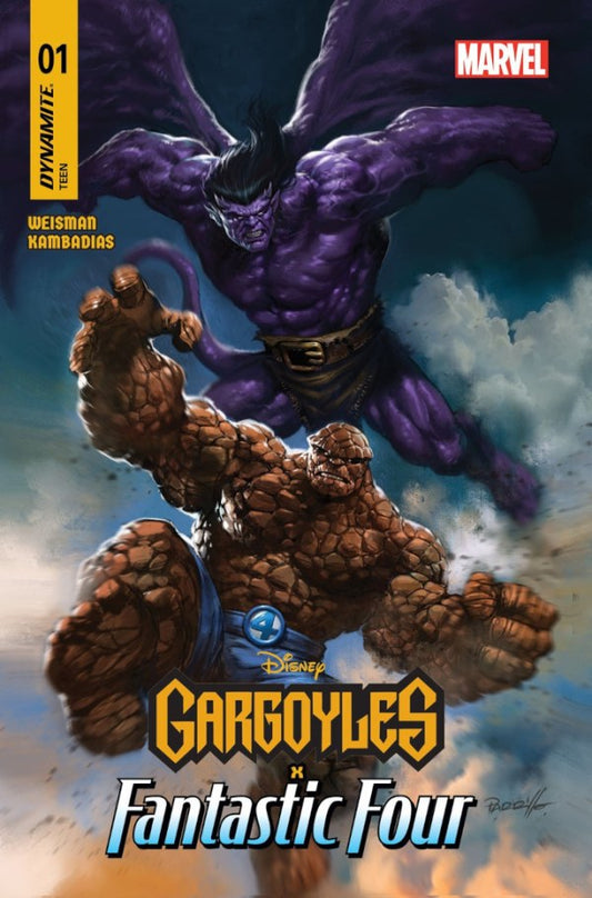 DYNAMITE TEEN GARGOYLES X FANTASTIC FOUR #1