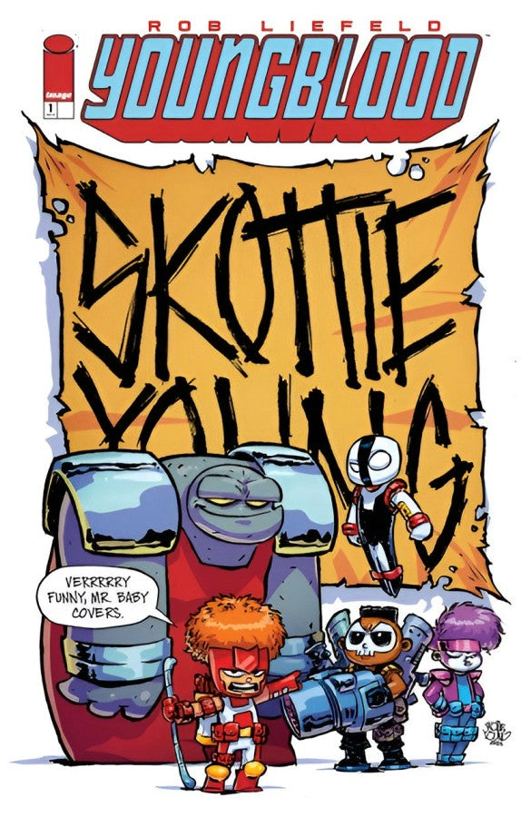 IMAGE COMICS YOUNGBLOOD #1 SKOTTIE YOUNG VARIANT