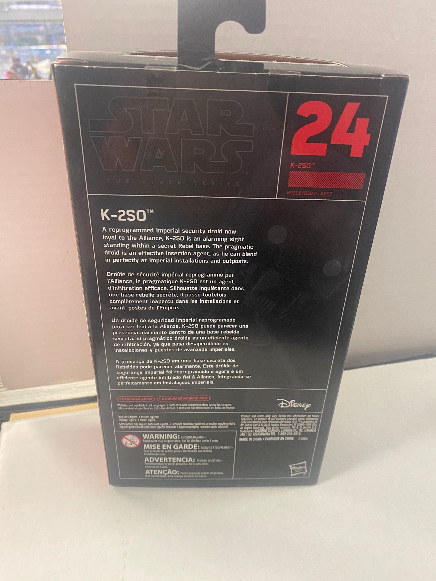 HASBRO STAR WARS THE BLACK SERIES K-2SO