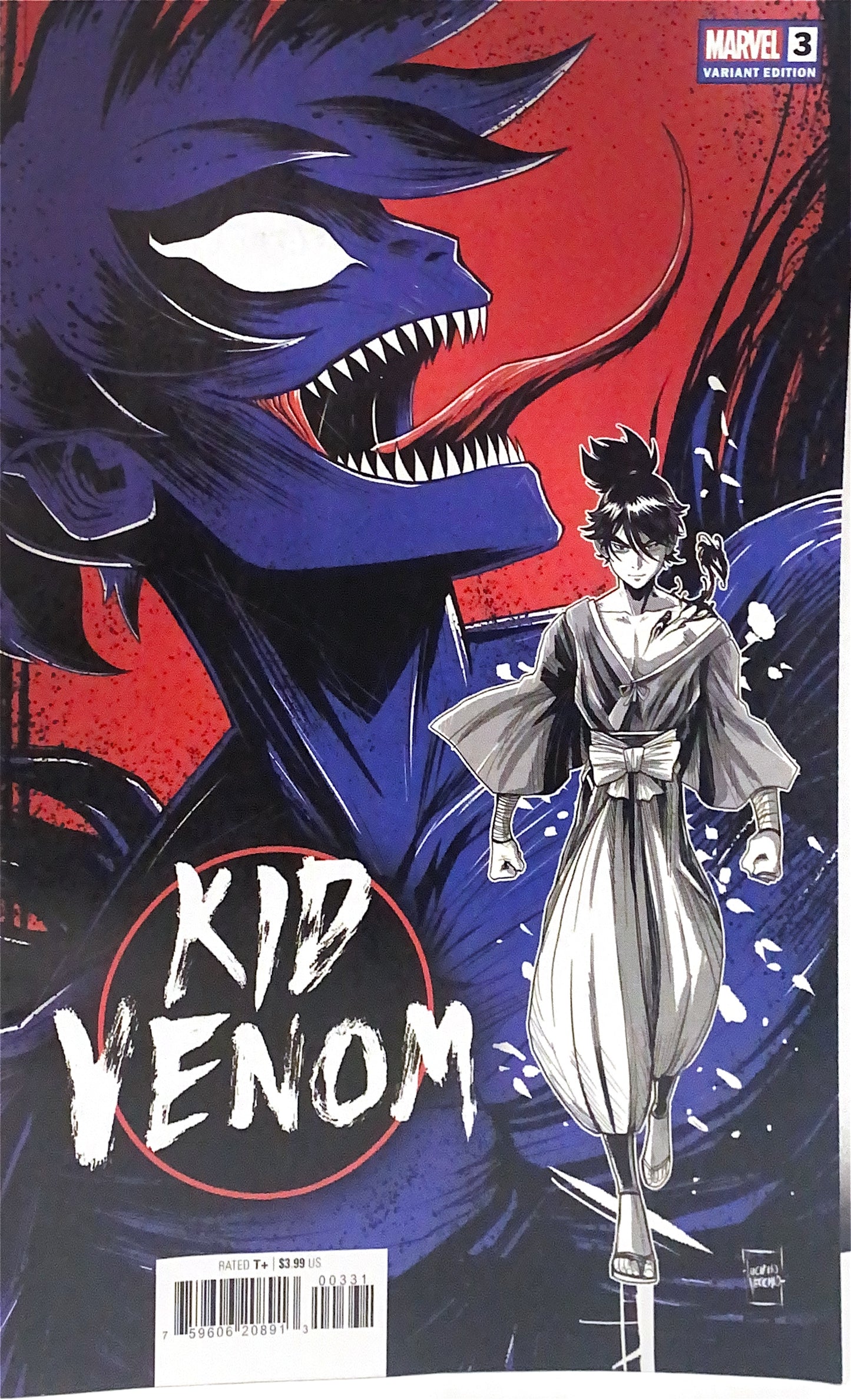 MARVEL COMICS KID VENOM #3 COVER C