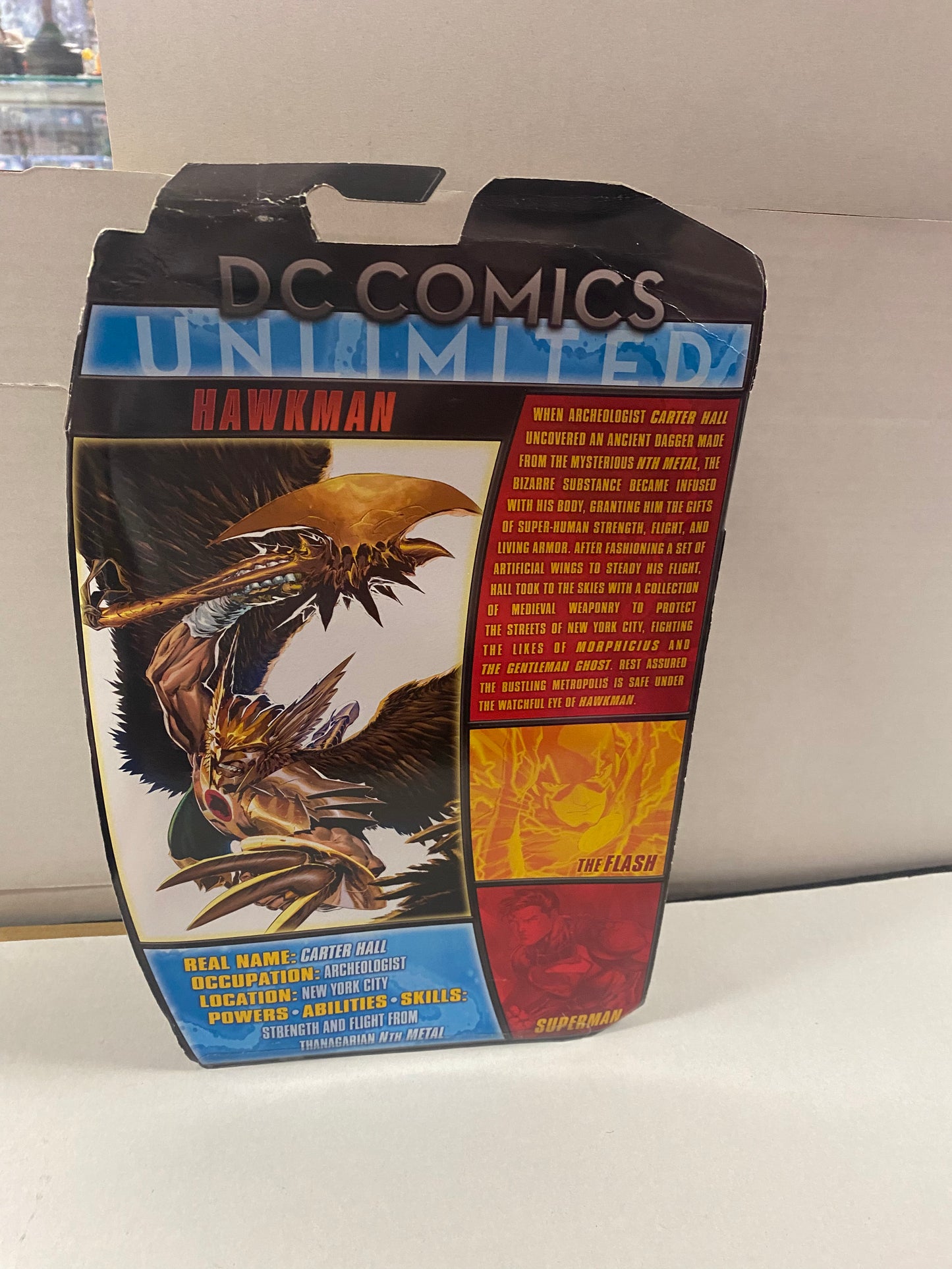 MATTEL DC COMICS UNLIMITED HAWKMAN (2012)