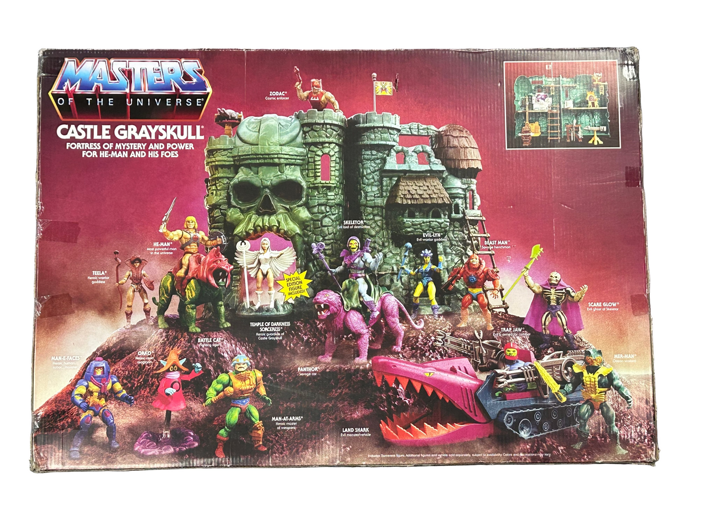 MATTEL MASTERS OF THE UNIVERSE CASTLE GRAYSKULL (2020) SEALED IN BOX