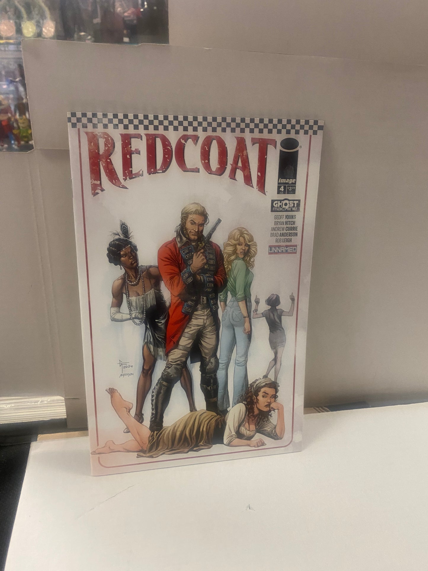 IMAGE COMICS RED COAT 4 COVER B