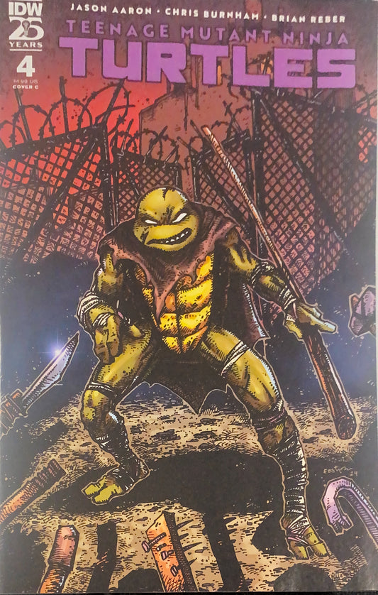 IDW PUBLISHING TEENAGE MUTANT NINJA TURTLES #4  COVER C