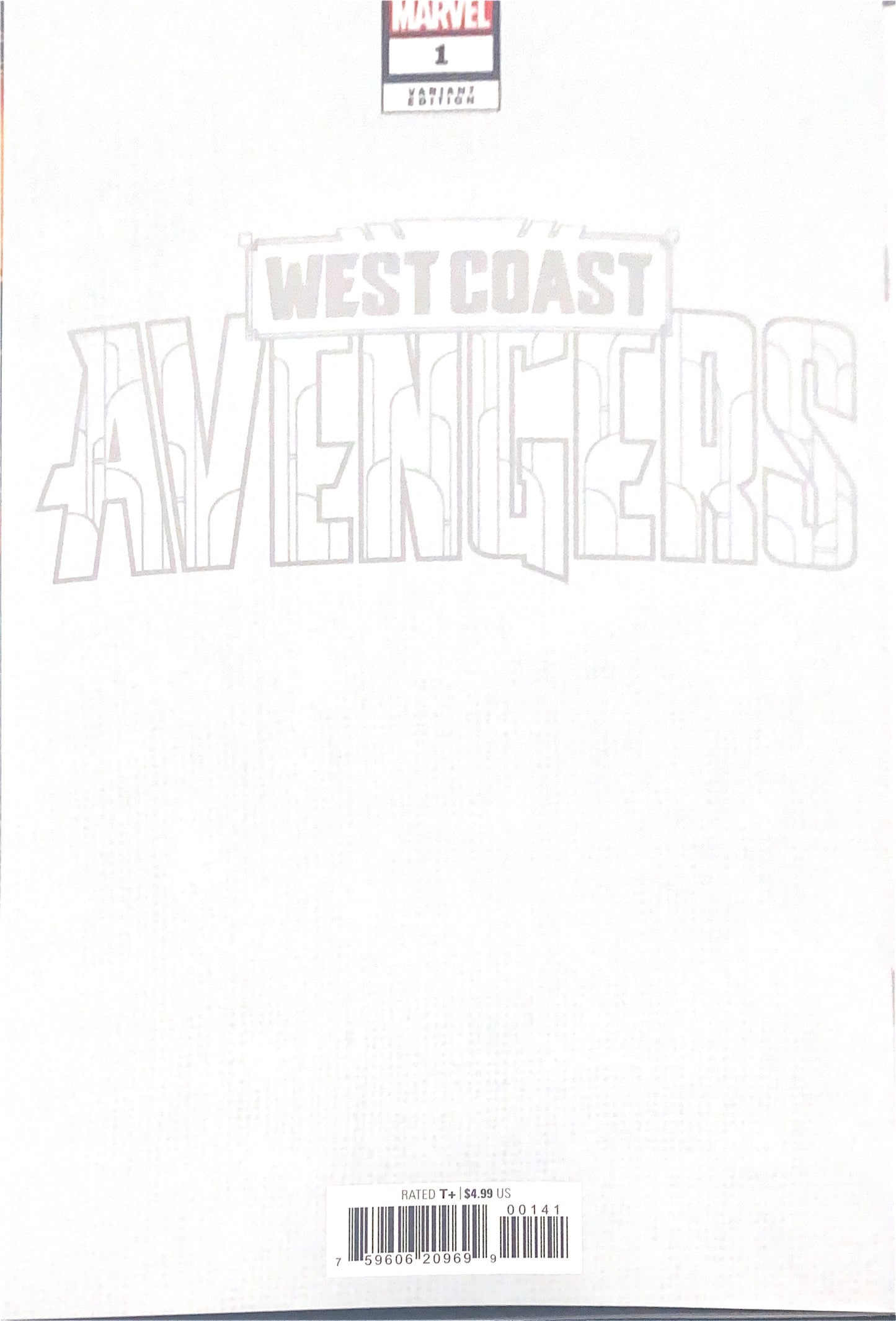 MARVEL COMICS WEST COAST AVENGERS #1 (2024) COVER D