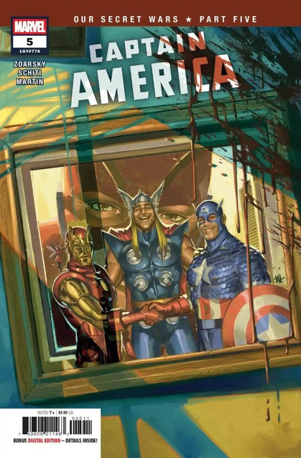 MARVEL COMICS CAPTAIN AMERICA OUR SECRET WARS #4 1025
