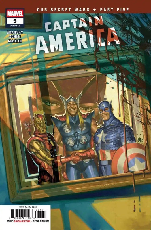 MARVEL COMICS CAPTAIN AMERICA OUR SECRET WARS #4 1025