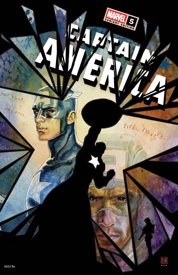 MARVEL COMICS CAPTAIN AMERICA OUR SECRET WARS #5 1025 DAVID MACK VARIANT