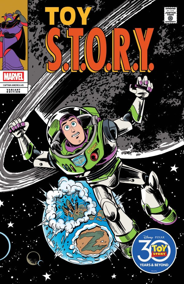 MARVEL COMICS CAPTAIN AMERICA OUR SECRET WARS #4 1025 TOY STORY VARIANT