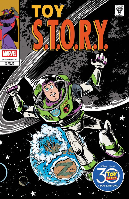 MARVEL COMICS CAPTAIN AMERICA OUR SECRET WARS #4 1025 TOY STORY VARIANT