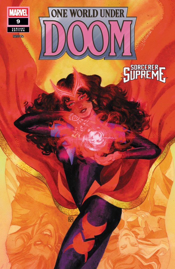 MARVEL COMICS ONE WORLD UNDER DOOM #9 1025 CVR C SPOILER VARIANT