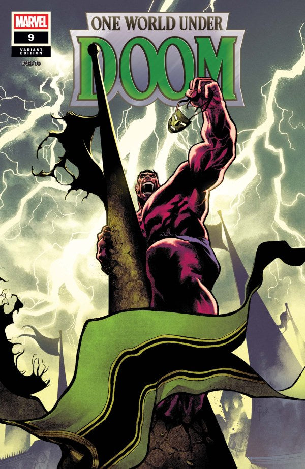 MARVEL COMICS ONE WORLD UNDER DOOM #9 1025 CVR E FORESHADOW VARIANT