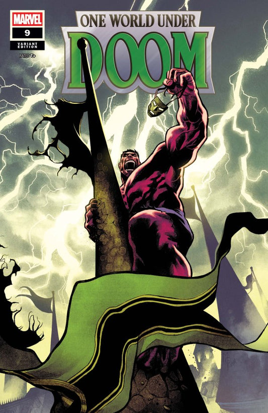 MARVEL COMICS ONE WORLD UNDER DOOM #9 1025 CVR E FORESHADOW VARIANT