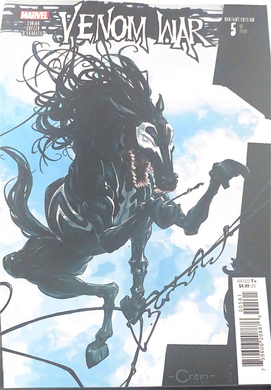 MARVEL COMICS VENOM WAR #5 COVER F