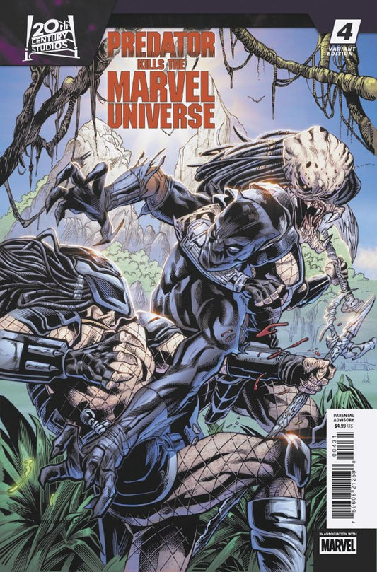 MARVEL COMICS PREDATOR KILLS THE MARVEL UNIVERSE #4 CVR B 1025