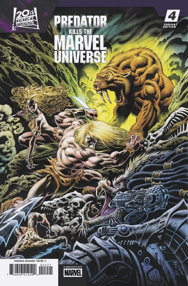 MARVEL COMICS PREDATOR KILLS THE MARVEL UNIVERSE #4 CVR C 1025