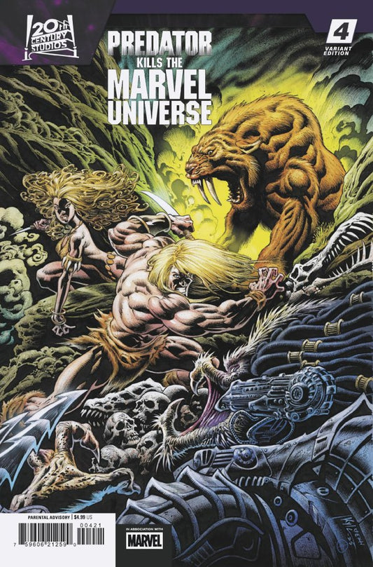 MARVEL COMICS PREDATOR KILLS THE MARVEL UNIVERSE #4 CVR C 1025