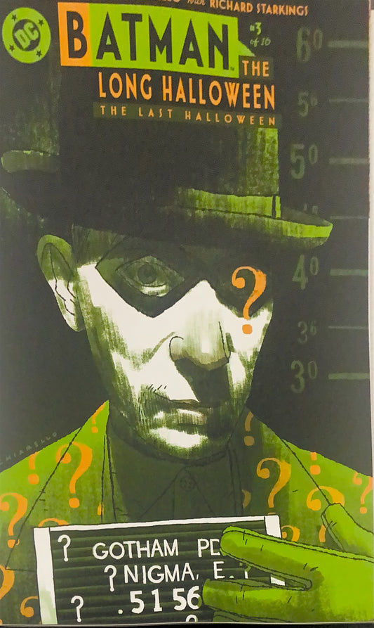 BATMAN THE LONG HALLOWEEN THE LAST HALLOWEEN #3 COVER B