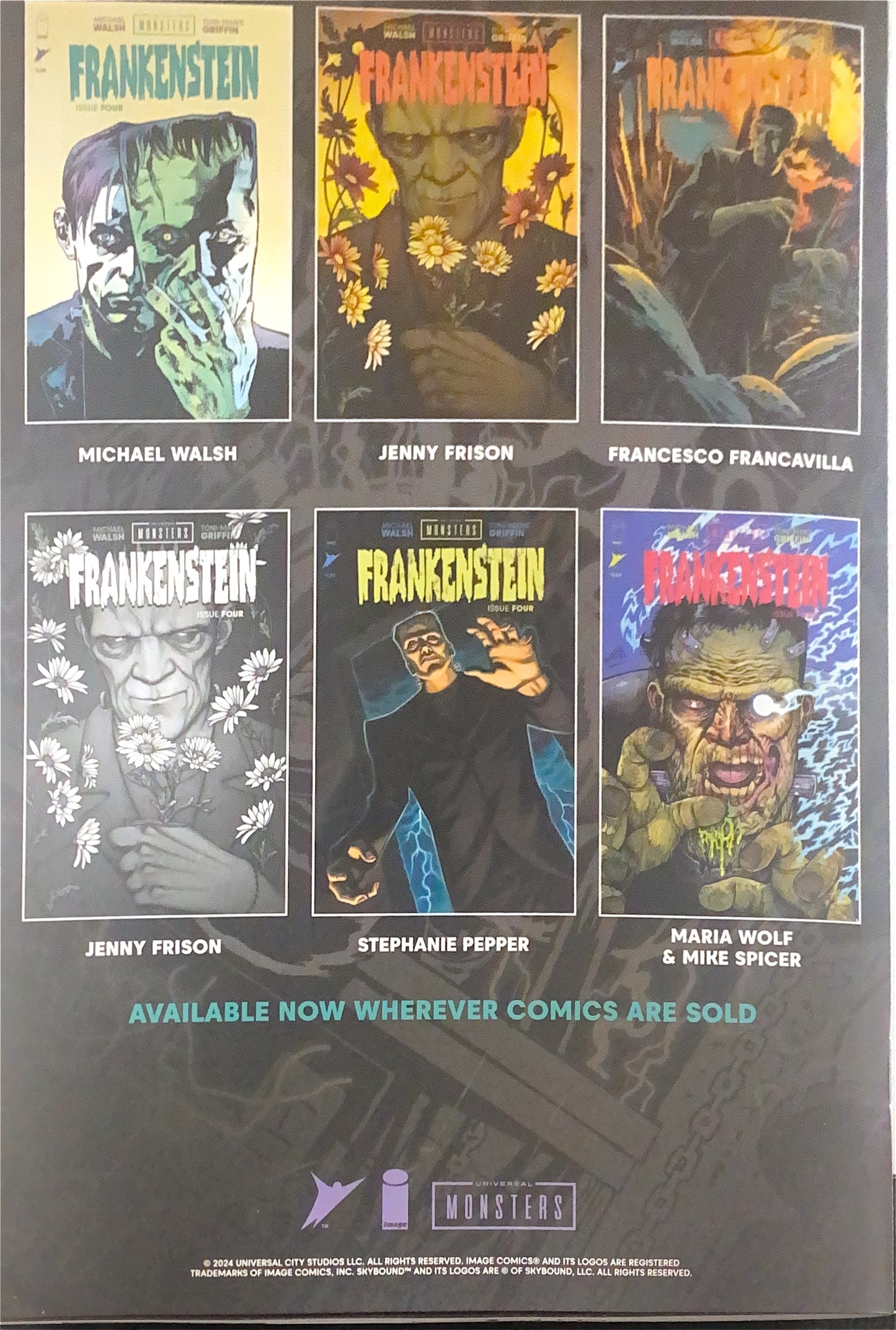 IMAGE COMICS FRANKENSTEIN #4