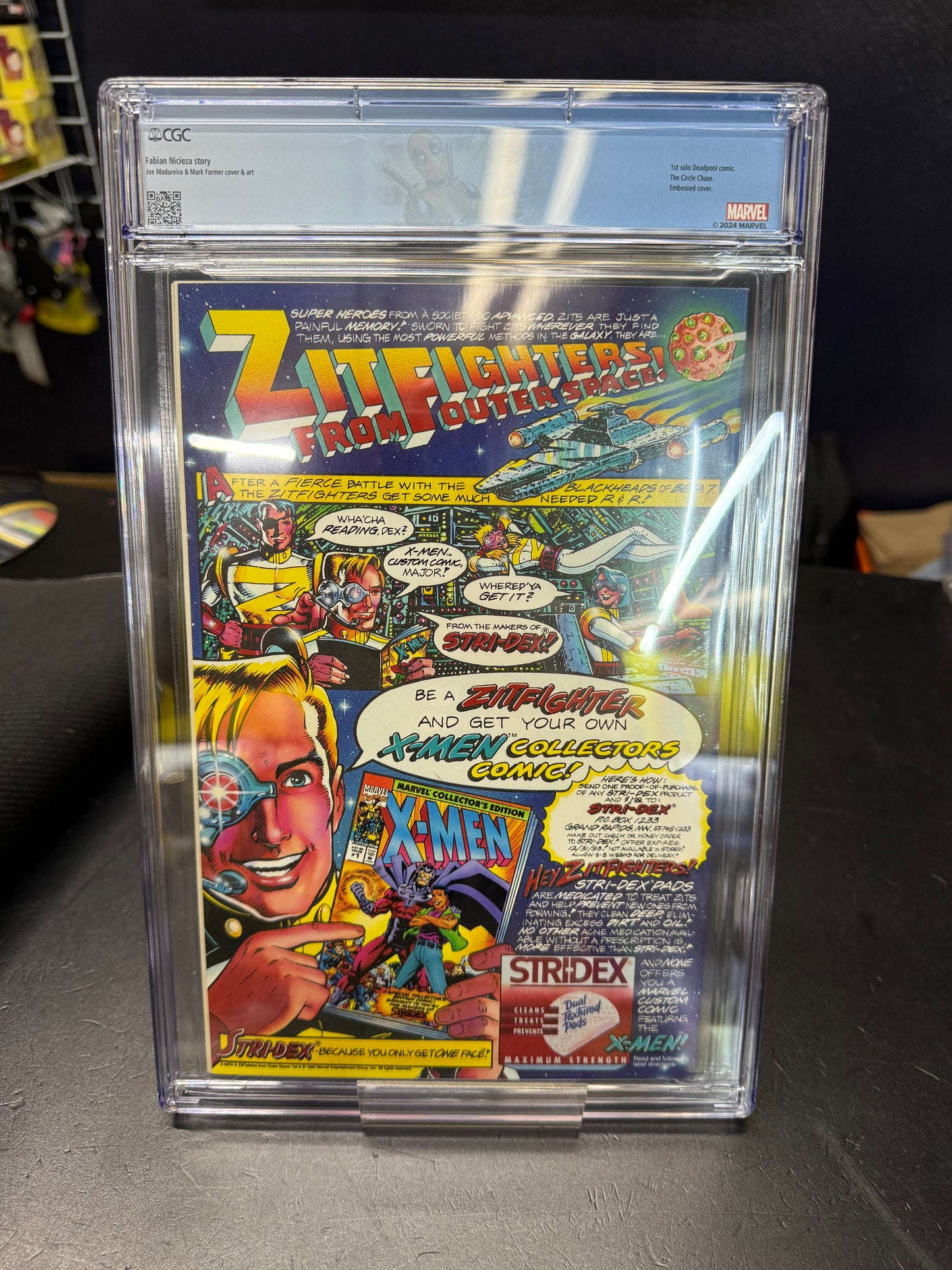 MARVEL COMICS DEADPOOL #1 8/93 CGC 9.6