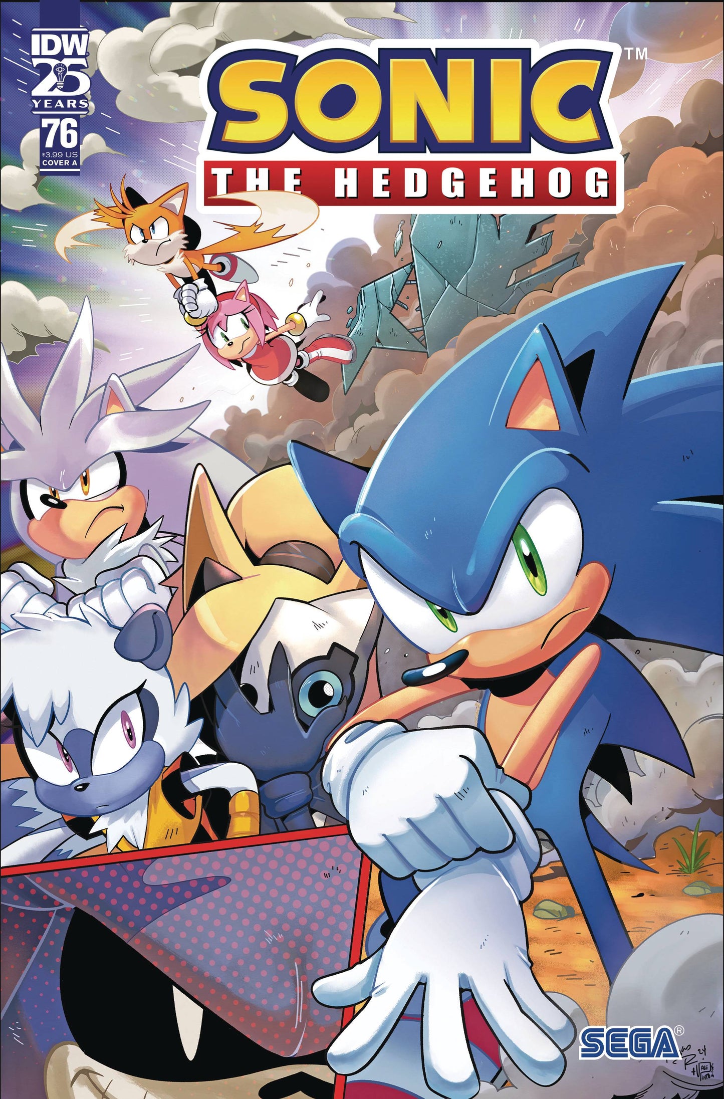 IDW PUBLISHING SONIC THE HEDGEHOG #76